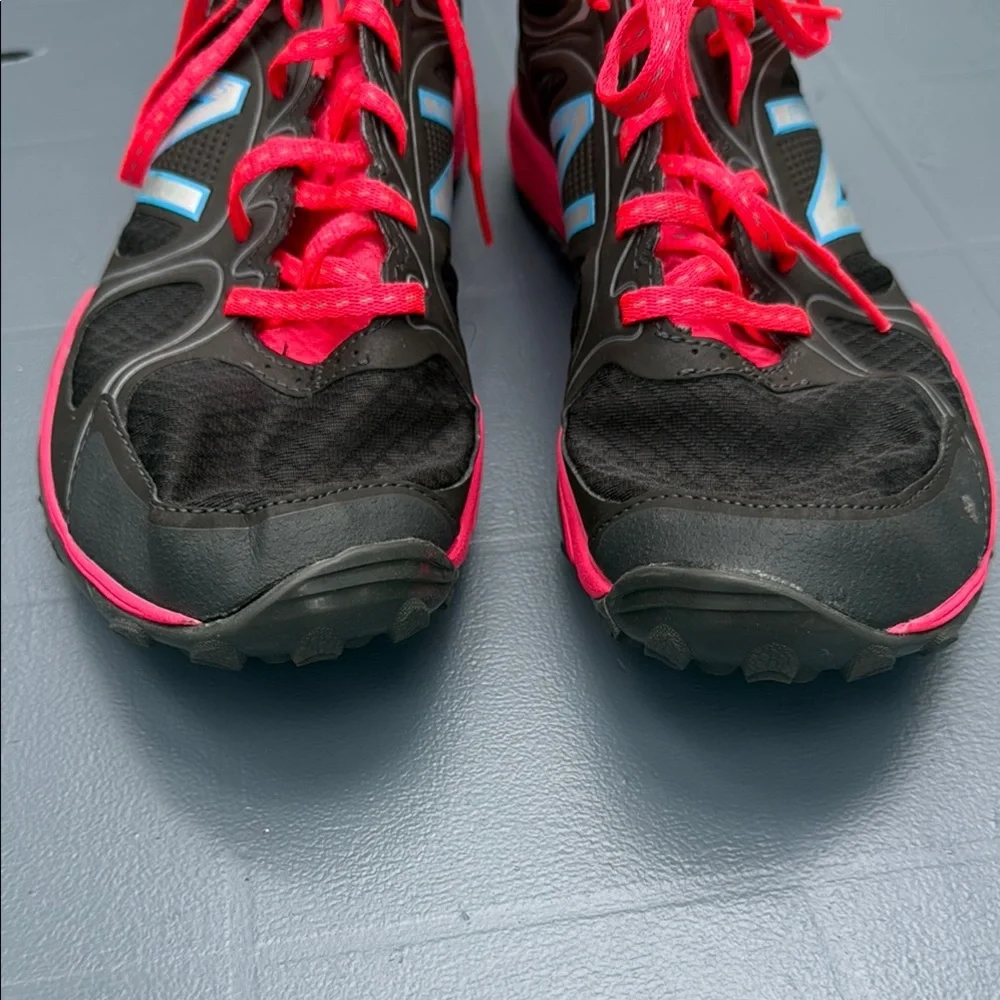 New Balance Minimus Black and Pink Running Shoes